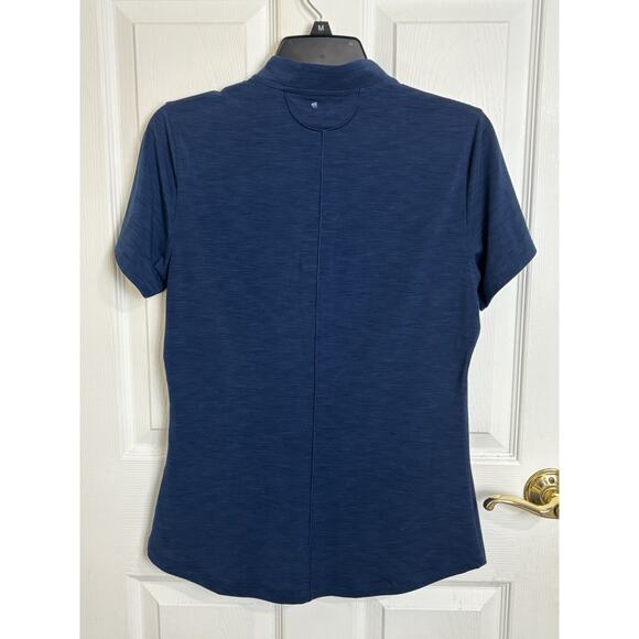 Under Armour Women’s Quarter Zip Short Sleeve Threadborne Heat Gear Size Med - Picture 2 of 4